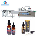 Full automatic glass bottle cartoning machine hemp oil bottle boxing machine bottle cartoner with CE certificate